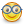 face,glasses,nerdy icon