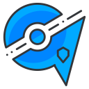 articuro, game, go, play, pokemon svg vector icon