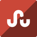gloss, media, social, square, stumbleupon svg vector icon