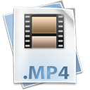 clip, file, movie, mp4, mpeg4 icon
