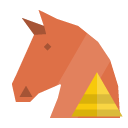 trojan,pyramid icon