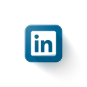 linkedin, logo svg vector icon