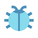 bug, fixing, spam, virus svg vector icon