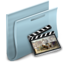 folder,movie,film,video icon
