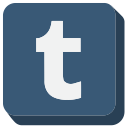 communication, media, multimedia, online, social, social media, tumblr svg vector icon