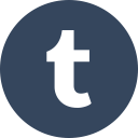 blog, circle, logo, network, social, tumblr svg vector icon