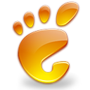 start,here,gnome,orange icon