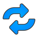 retweet svg vector icon