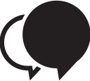 comments svg vector icon