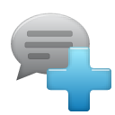 add, comment icon