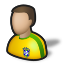 brazil, football, people, player, soccer, sport icon