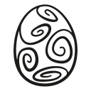 decorated, easter, easteregg, egg, fashion, generation, masterpiece svg vector icon