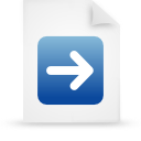 blue, document, file, paper icon