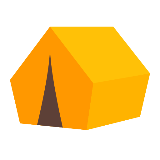 Tent svg vector icon