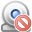 delete, webcam icon