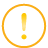 basic, circle, exclamation, yellow icon