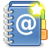 48, address, book, gnome, new icon