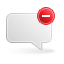 comment,remove,delete,del icon