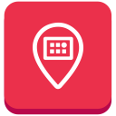 meetvibe, social, square svg vector icon
