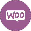 circle, commerce, round , woo, woo commerce svg vector icon