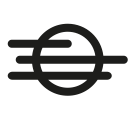 fog svg vector icon