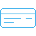 card, credit, debit icon