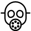 gas,mask icon