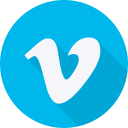 brand, logo, social, social network, vimeo, website svg vector icon