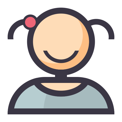 User Female svg vector icon