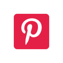 logo, pinterest, pinterest logo, website svg vector icon