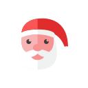 santa svg vector icon