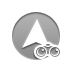 arrowhead,up,binoculars icon