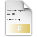 p, source icon