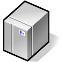bebox,grey,server icon