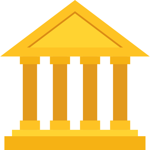 Institutional Construction svg vector icon