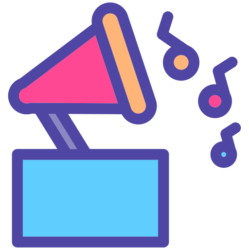 Music Box svg vector icon