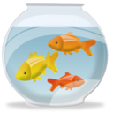 fish,bowl,animal icon