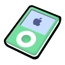ipod,nano,green icon