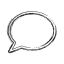 bubble, chat, productivity, shape, social svg vector icon