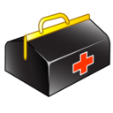bag, medical icon