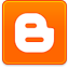 blogger,shadow icon