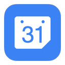 calendar, flurry, google icon