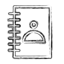 contact, productivity, shape, social svg vector icon