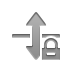 flip,vertical,lock icon