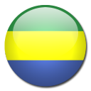 gabon,flag,country icon