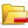 delete, folder, open icon