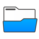 folder, open svg vector icon