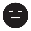 awatar, impression, smiley, weary svg vector icon