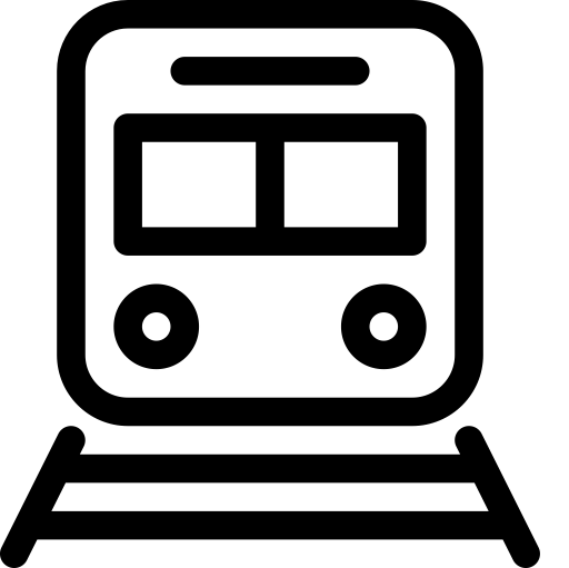 Train svg vector icon
