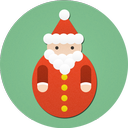 christmas, santa, santa claus icon